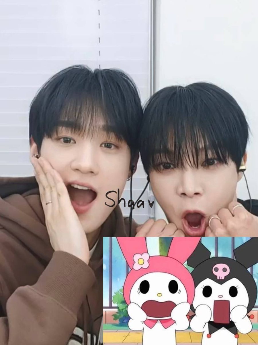wijuwonie's tweet photo. 260121 LiNc #동헌 #용승

극극즈 as my melody and kuromi turned out so cute 🐰🩷

#베리베리 #VERIVERY #DONGHEON #YONGSEUNG https://t.co/seuCdxUkJg