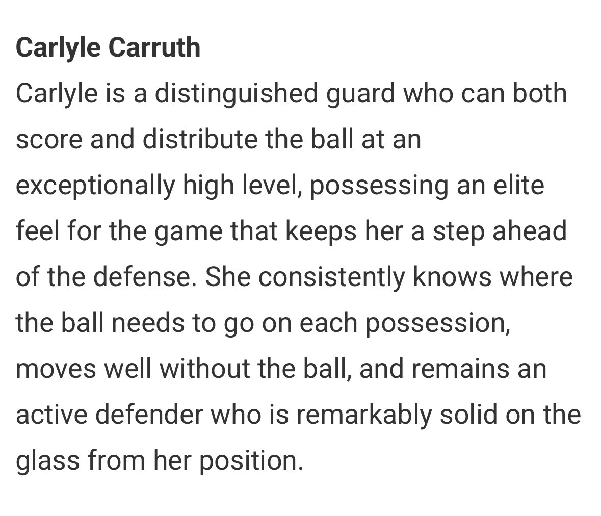 Carlyle Carruth tweet media