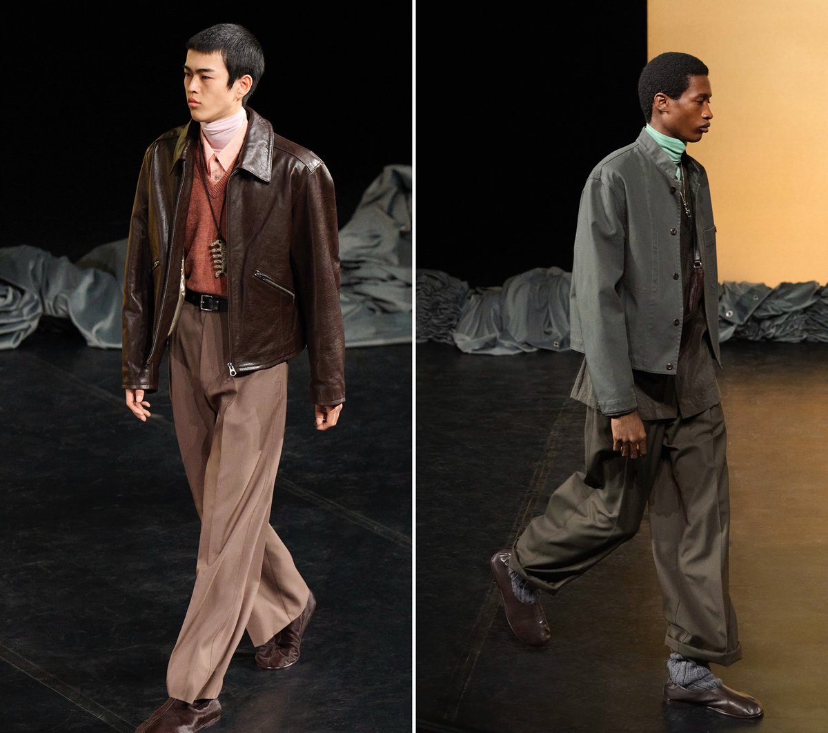 dieworkwear's tweet photo. More from Lemaire FW26. I love their work so much. https://t.co/DJKMaLWH9N