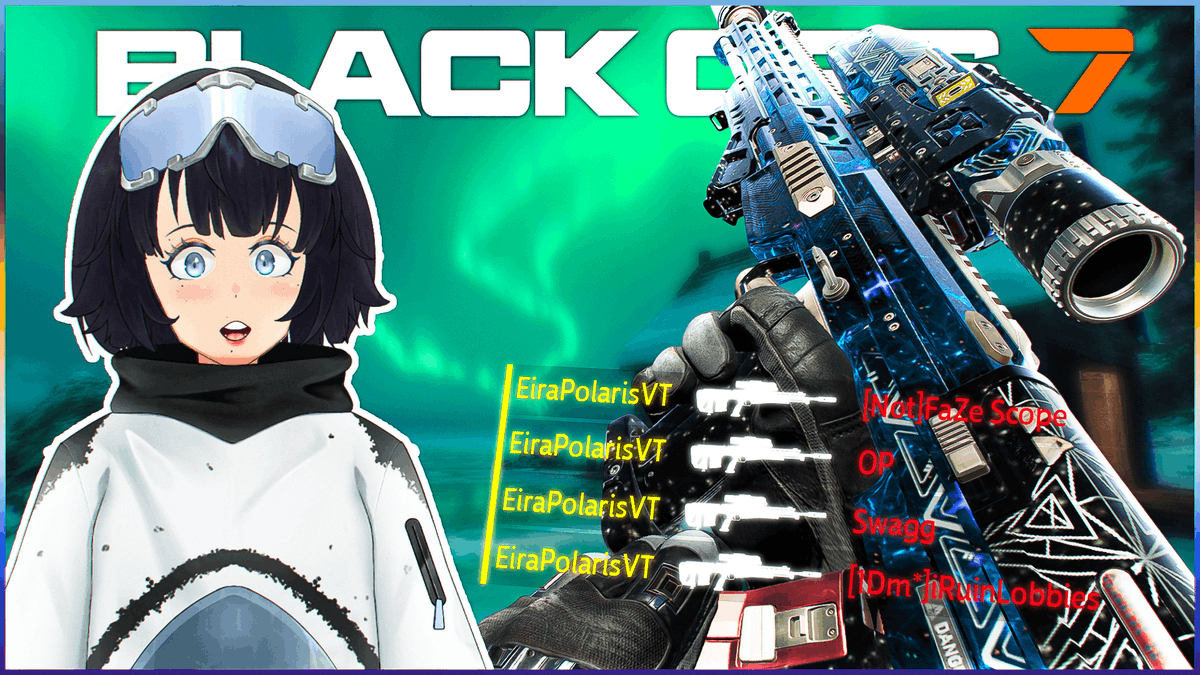 🔴 rare late stream bc why not, more bo7 hawker hx gameplay

🐧 twitch.tv/eirapolarisvt