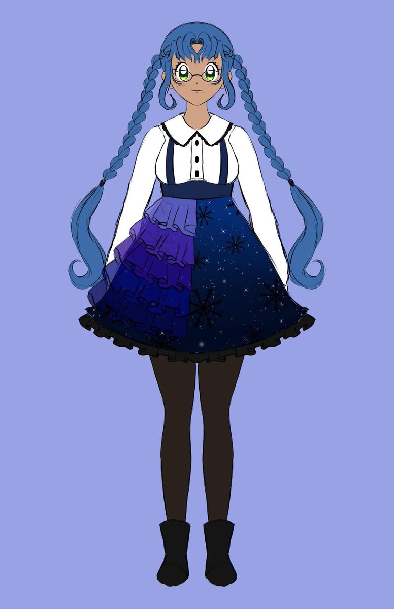 IvoryIce_'s tweet image. 5 years ago I started turning my long term oc into a VTuber