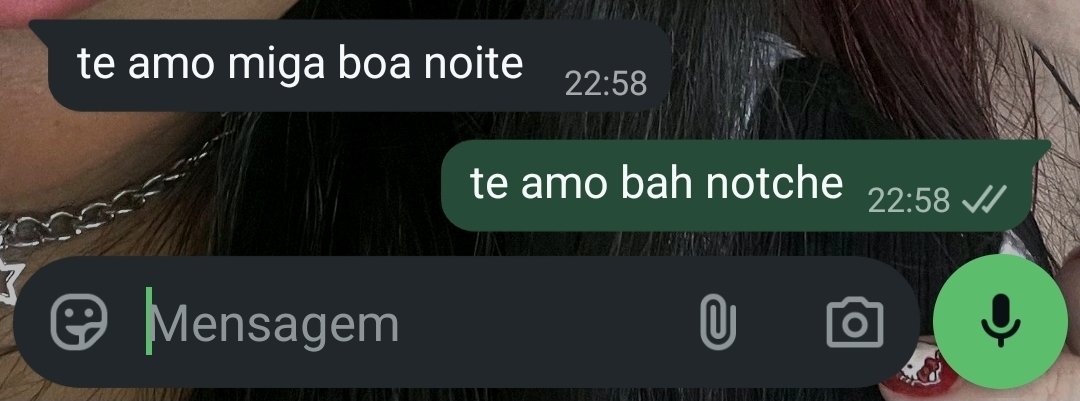 qm imagina que eh a mesma pessoa num intervalo de 3 minutos