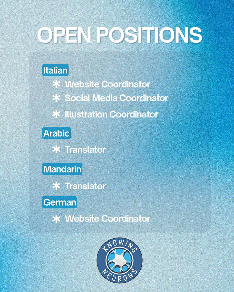 Knowing Neurons tweet media