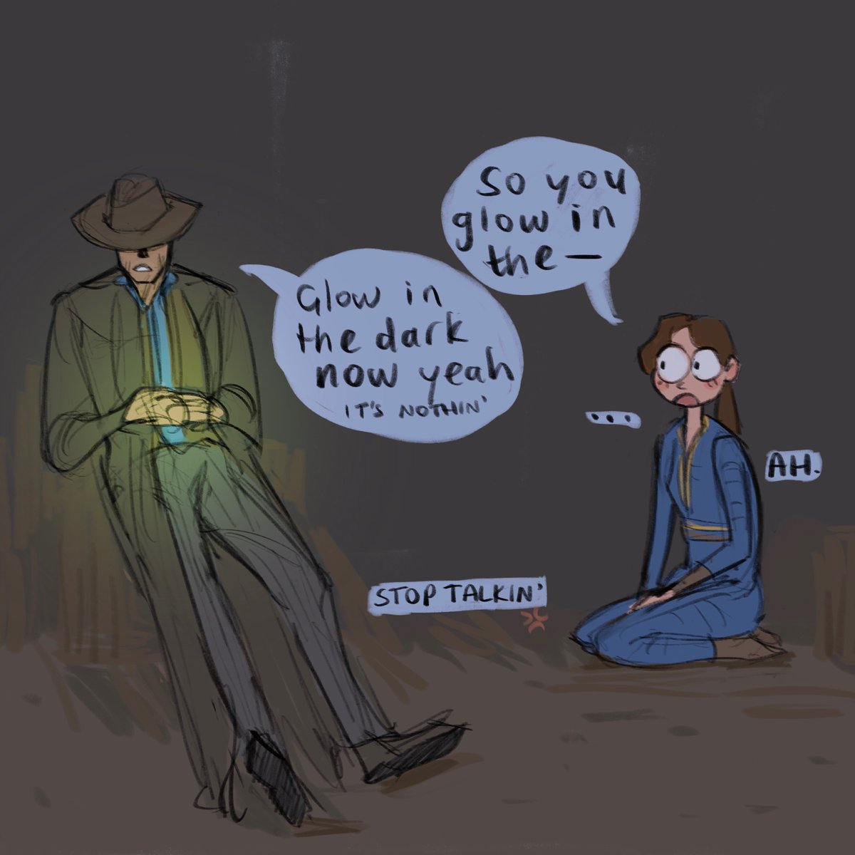 chlosrie's tweet image. much to think on #fallout