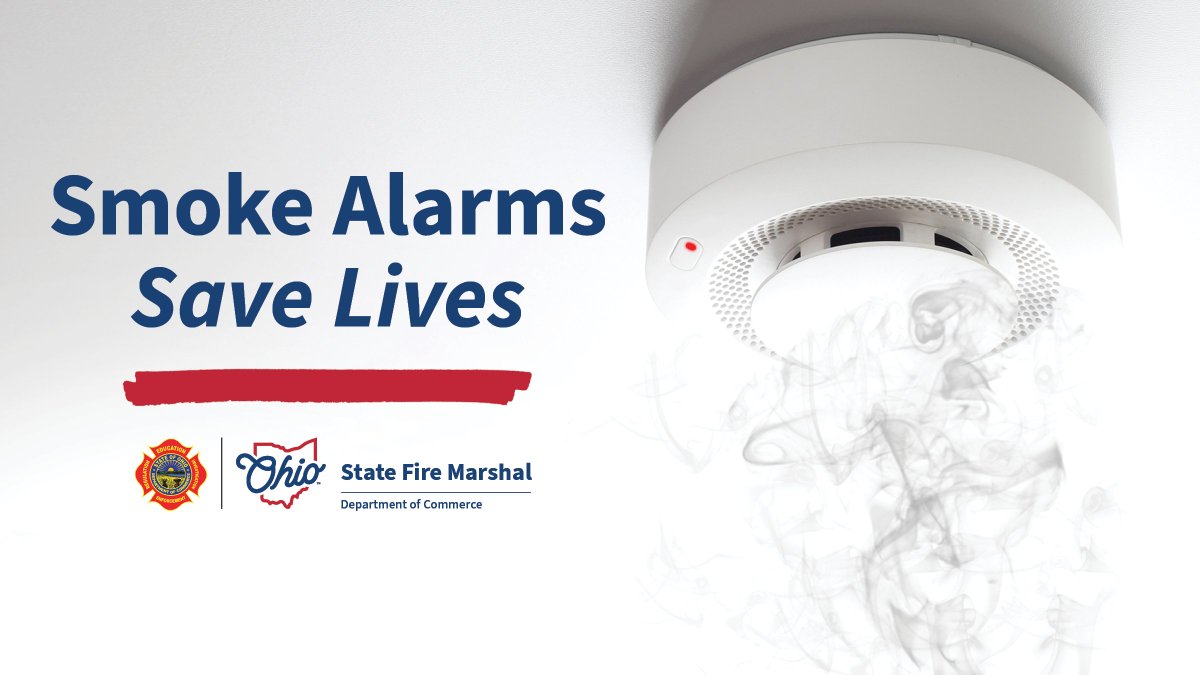 OhioFire's tweet photo. Our Fire Prevention Bureau's Sound Off With the Home Fire Safety Patrol helps young students learn how smoke alarms help families stay safe in the event of a fire at home. Learn more: https://t.co/ae7CJfmTit #CommunityRiskReductionWeek https://t.co/J1UcInyr54