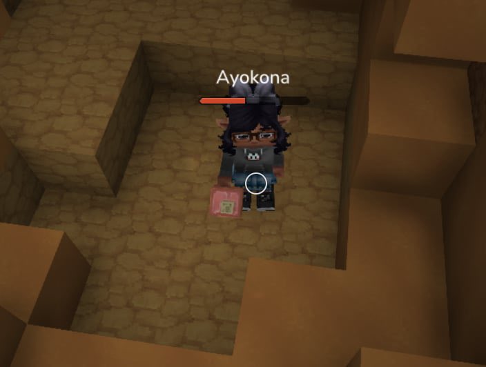 please Hytale i want to keep my cute outfit while not dying by a small animal lightly slapping me 😭 agghh