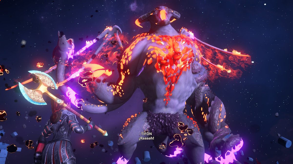 HMundx's tweet photo. Uno que le tenia ganas de jugar y estuvo bien. #ImmortalsFenyxRising (NS) juego de mundo abierto, decían que le copio a TLoZ: BotW pero creo que no es tanto; la narración de la historia me pareció graciosa. Me dure en terminarlo por las misiones secundaria (muchas vueltas).😀🏛️🪽 https://t.co/IPizpJyWfV