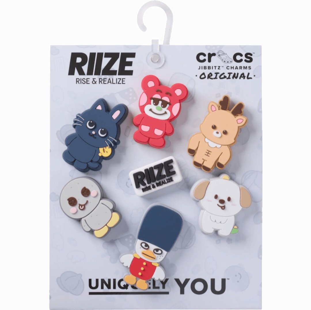 riizepage_idn's tweet photo. RIIZE, Crocs’ Japan Ambassador, is collaborating with the brand to release Jibbitz™ 🧡

🗓️ Starting Thursday, January 29, 2026
The “RIIZE Crocs™ 7-Pack Jibbitz™”, inspired by RIIZE’s official character WE LITTLE RIIZE, will be released ✨ https://t.co/hsru5ixuyc