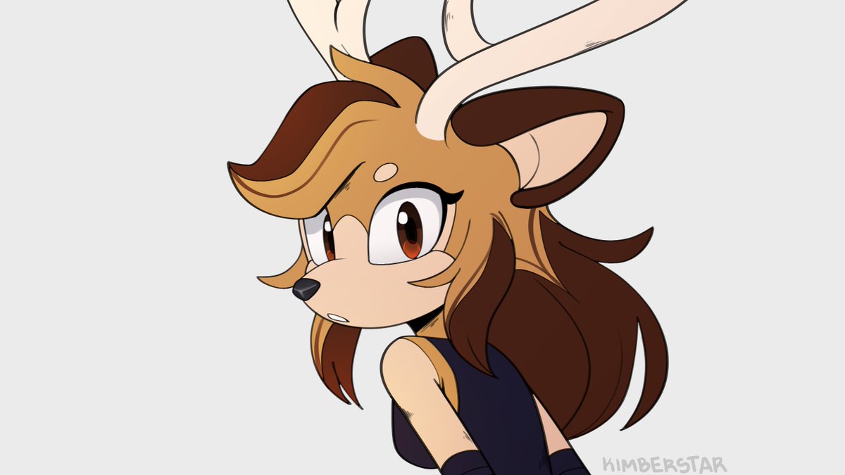 Kimber doodle for warm-up
🧵