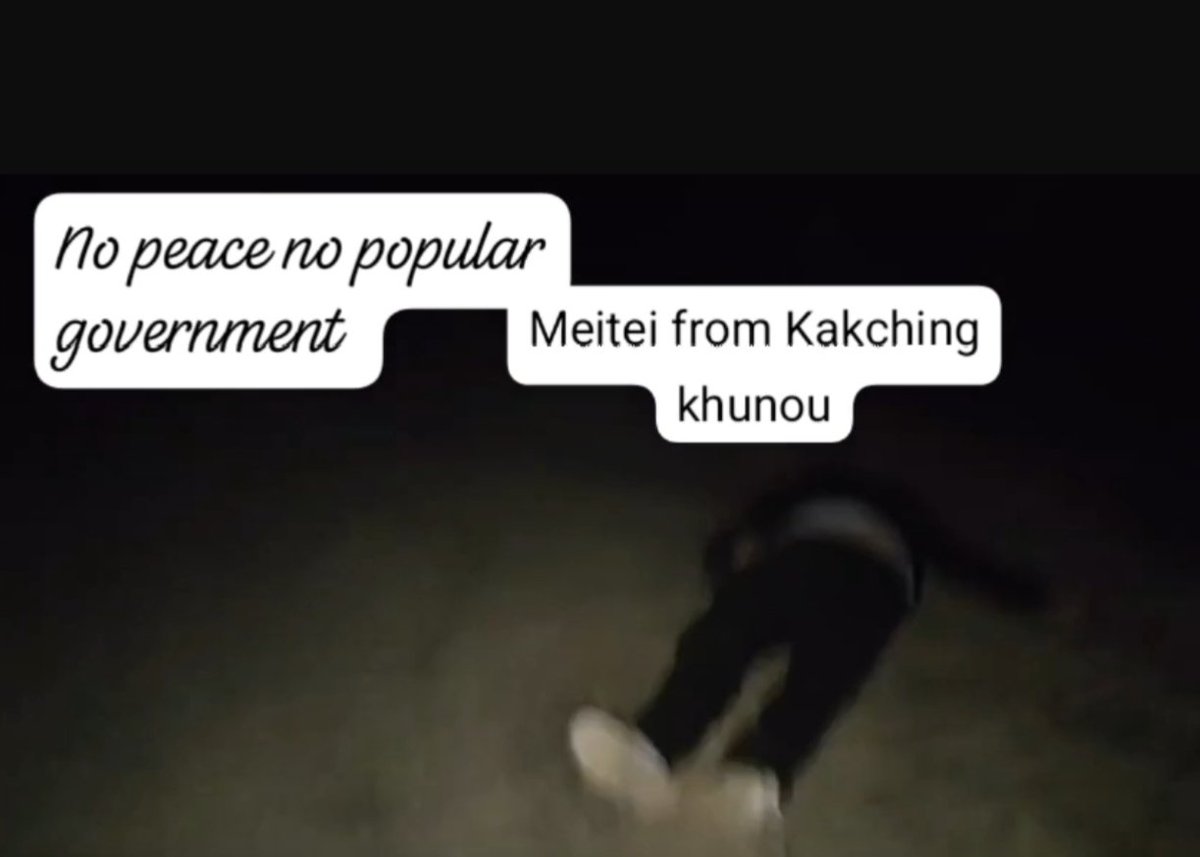 On Jan 21 at 6.30 pm, a Meitei Mayanglambam (tribal name Ginminthang) H/o Chingnu Haokip was kidnapped #Kuki terrorists from Tuibong, CCpur &amp;  killed.

The man's visiting his wife. He's working in Nepal and had come on leave for a few days.
The husband hails from Kakching Khunou