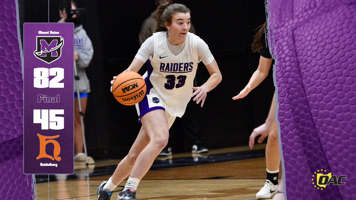 Mount Union Purple Raiders tweet media