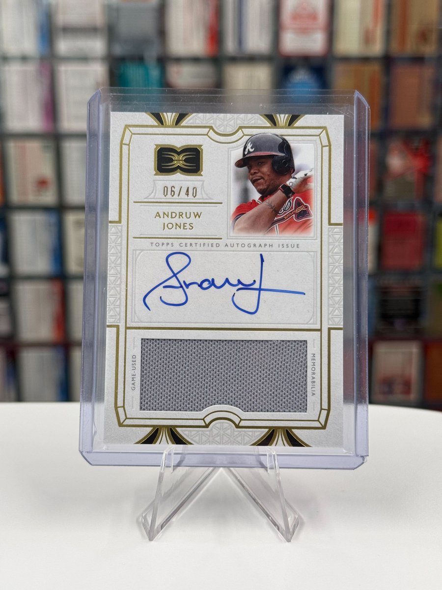 Amazin’ Andruw!

Celebrate Andruw Jones' Hall of Fame election by reposting and liking for a chance to win this autographed <a href="/Topps/">Topps</a> relic card!