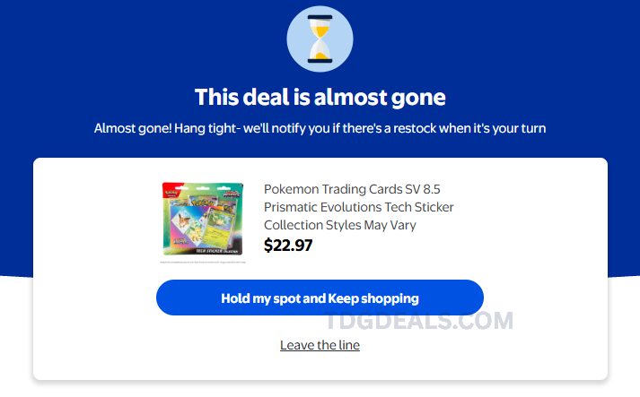 thedealsguy_'s tweet photo. HOP IN QUEUE!

Pokemon Trading Cards SV 8.5 Prismatic Evolutions Tech Sticker Collection Styles May Vary

BEST OF LUCK

https://t.co/u33p85KWN2 https://t.co/hPMzXaWNec
