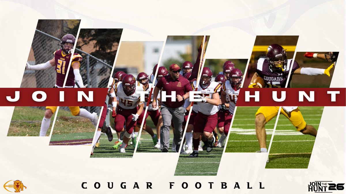 Your path starts here. 🏈

 JOIN THE HUNT. 📲

#JoinTheHunt26 #RollCougs🐾