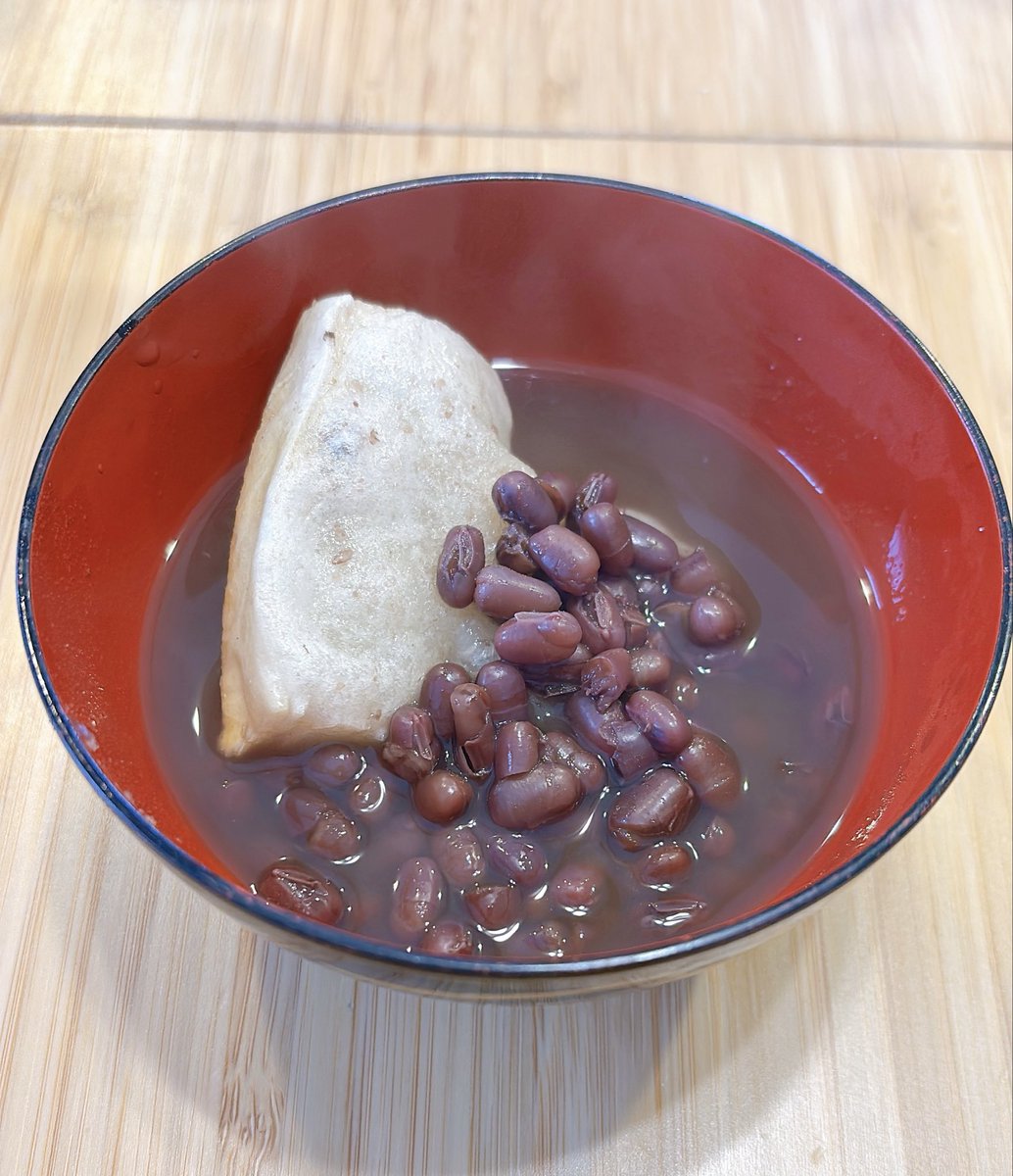 寒い日雪の日ぜんざい日和