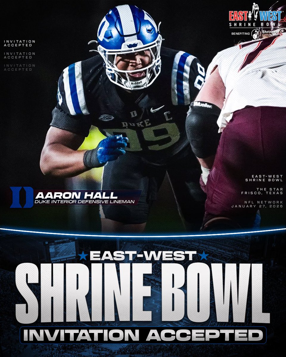 East-West Shrine Bowl tweet media