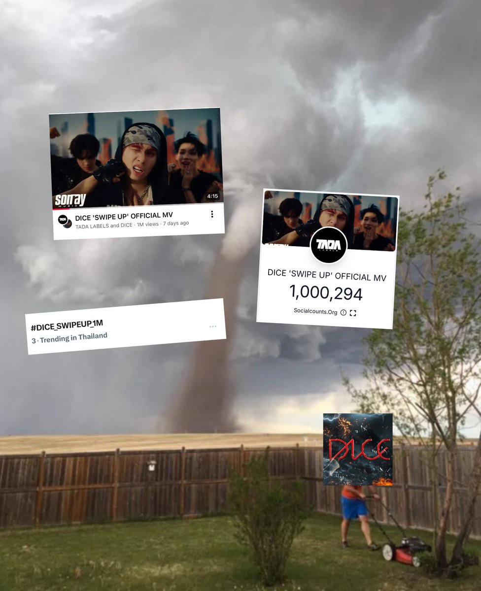 mameemujuan's tweet image. น้องได๊ แอคได๊ ตื่นมาใช้ชีวิตกันเถอะ จร้า 🫠

CONGRATS 1M SWIPE UP 
#DICE_SWIPEUP_1M