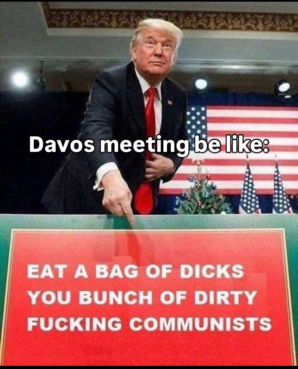 Summary of the Davos meeting today: