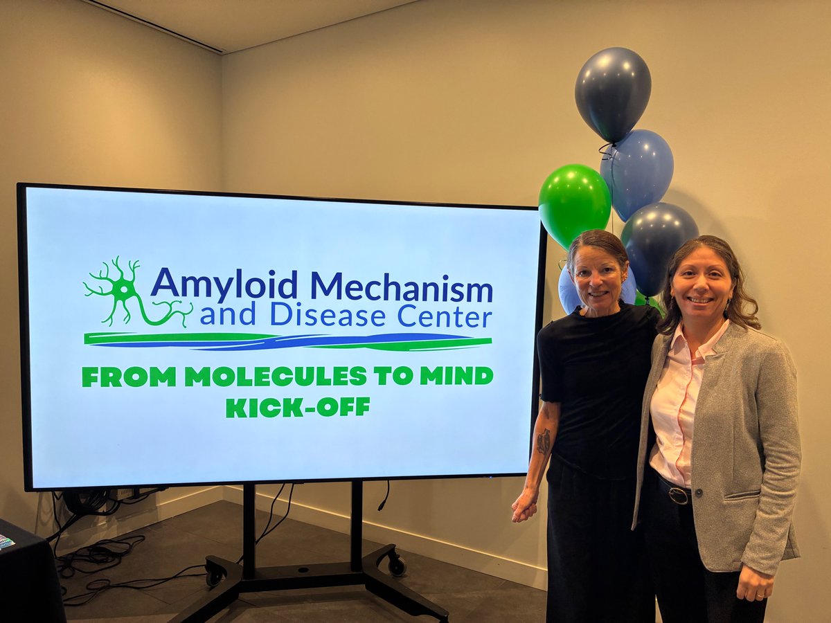 uribelabrice's tweet photo. I am happy to be part of the Amyloid Mechanism and Disease Center @RiceUniversity  focused on amyloid mechanisms, brain health, and the nervous system. We had a fantastic kick-off symposium today, which was very well attended. I look forward to our next symposium and Center seminars soon, for details see here https://t.co/AgFCnlOm4S @PernillaWittung