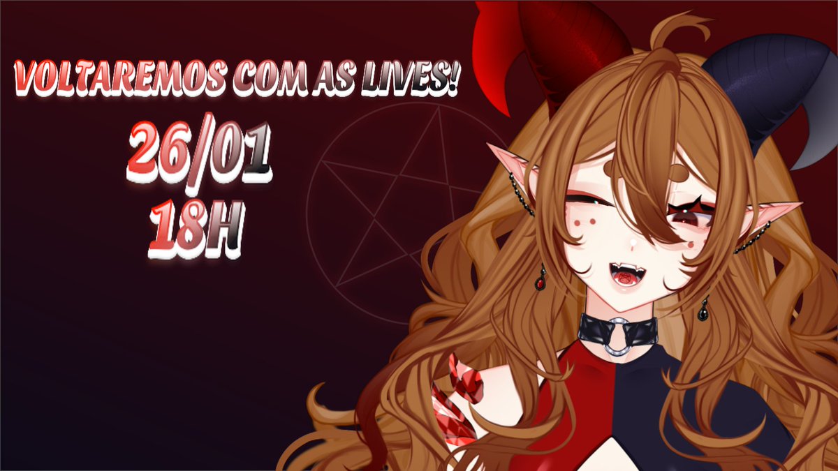 OIEE MINIONNS ESTOU EM CASAAA AS LIVES VOLTAM DIA 26/01 SEGUNDA FEIRAA
Teremos collabzinha e karaoke alem de conversa sobre projetos e coisas que eu planejo pra esse ano!!
até la beijão #vtuberbr