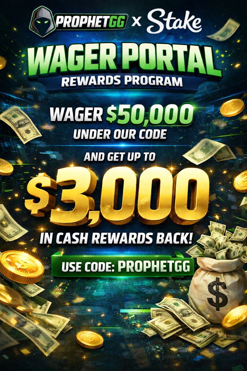 codeProphetGG's tweet image. 🎁 $20 @StakeUsa / @Stake Giveaway! 🎁

To Enter:

👉Follow @codeProphetGG 
👉REPOST This Post
👉Comment Your STAKE Username or LTC Address

🧮 CALCULATE The Rewards You Are MISSING OUT ON In The Comments ⬇️