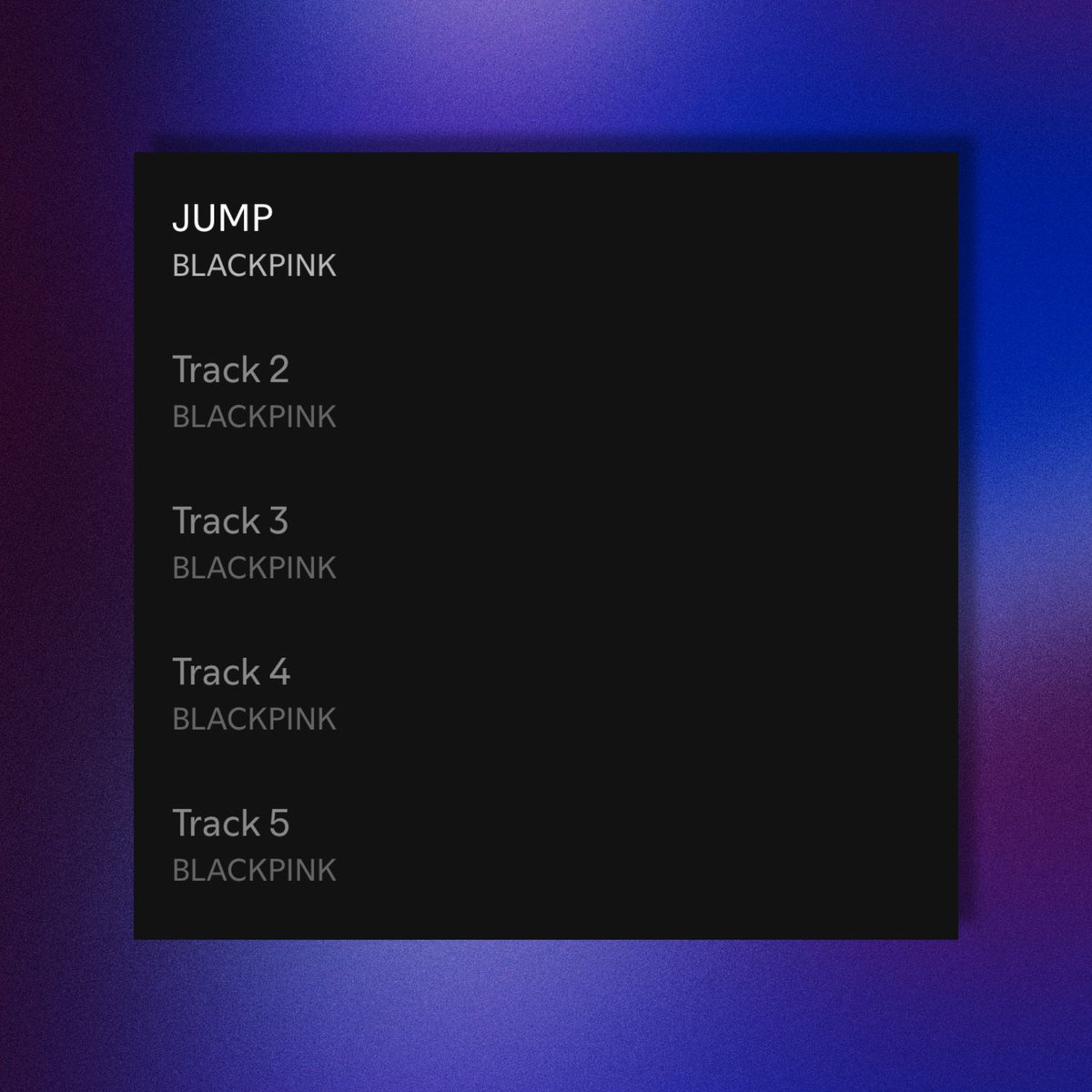 PopBase's tweet image. BLACKPINK’s new mini-album ‘Deadline’ will have 5 tracks including ‘JUMP.’

Out February 27th.