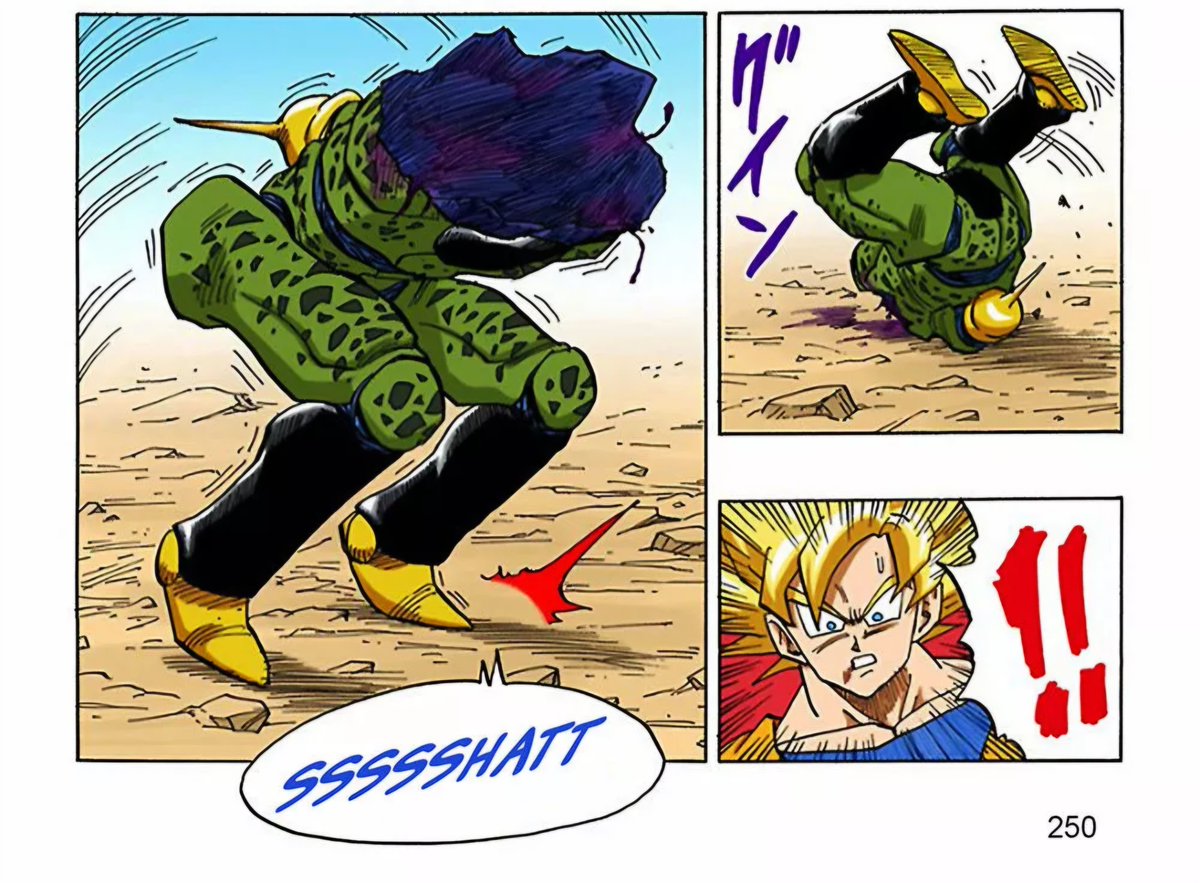 ElbuenEchoes's tweet image. Como creen que eso va a derrotar a Cell