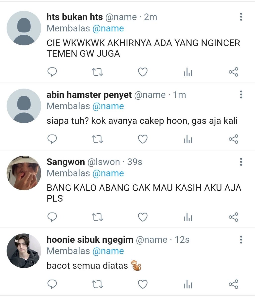 JiwoonggSims's tweet image. 3. Cuitan teman temannya