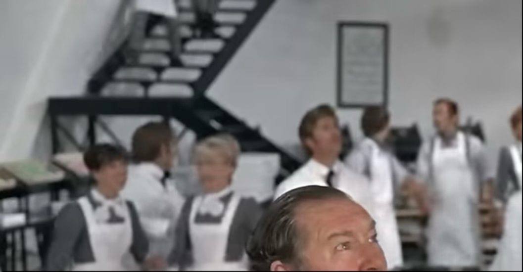 DimitriFuzz's tweet image. In Chitty Chitty Bang Bang, there is a fucking dog that falls off the staircase. Greatest stunt dog.