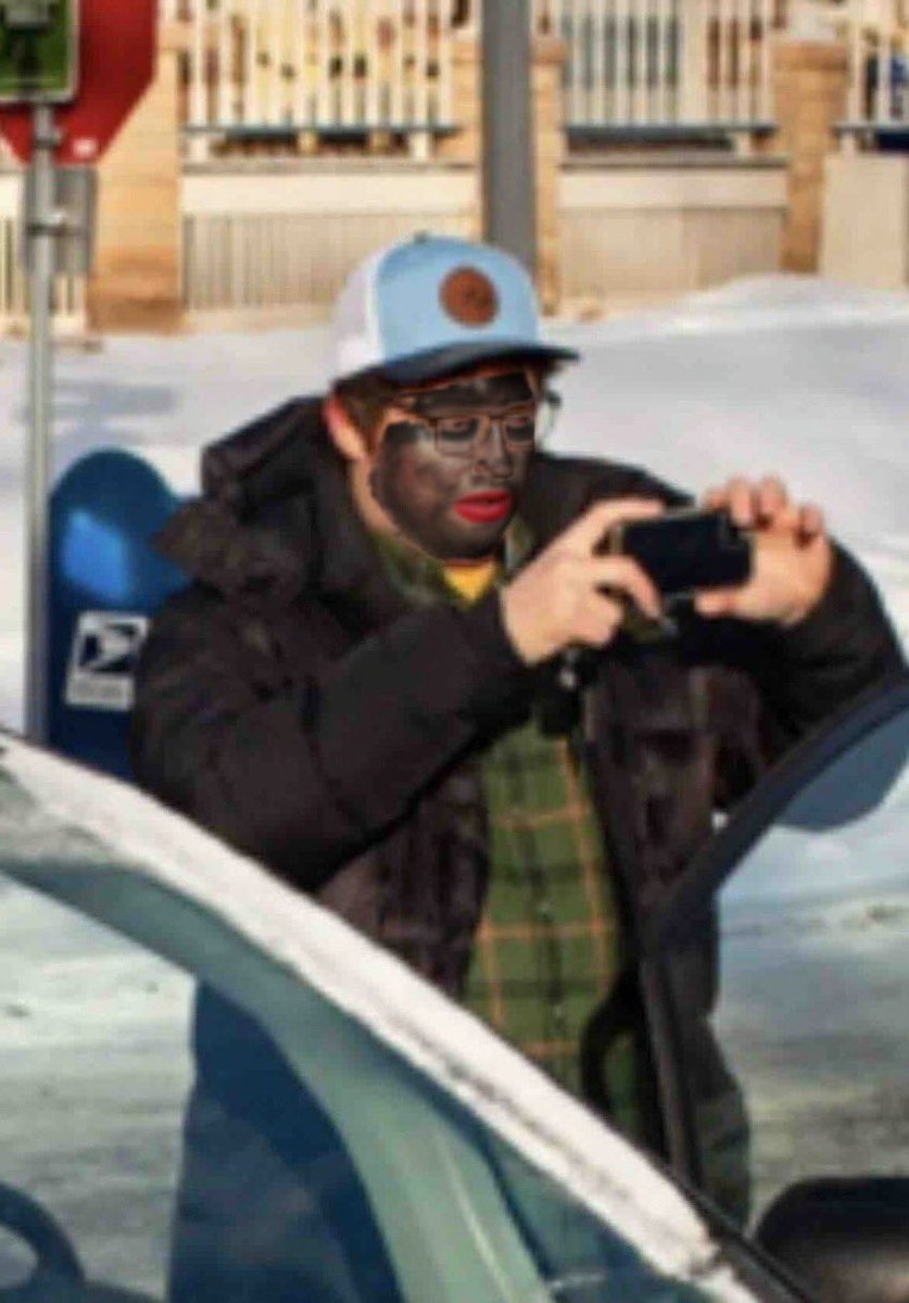 Will Stancil is cleverly wearing camouflage to blend in with his Somali surroundings