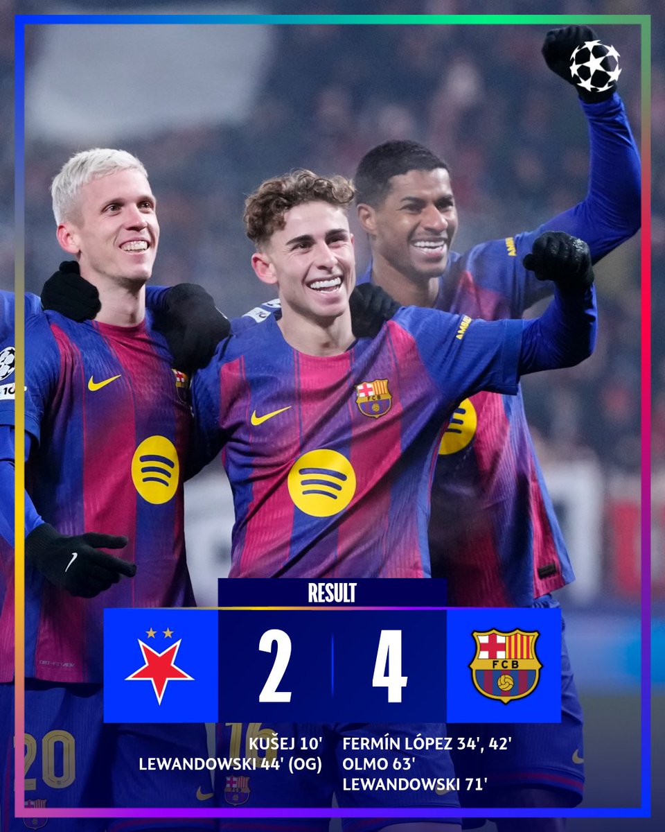 ChampionsLeague's tweet image. Fermín double in Prague ⚽⚽

#UCL