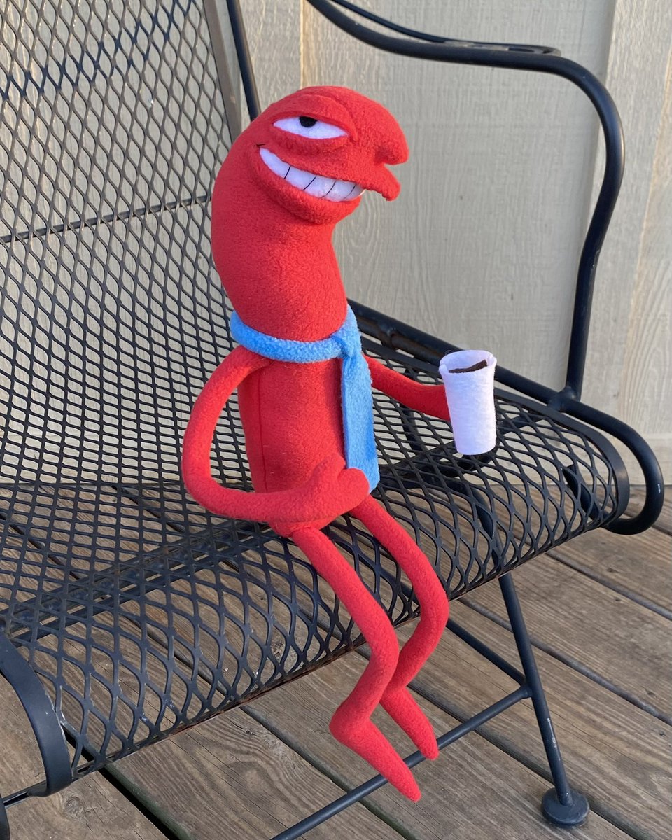 basicallyedd's tweet image. he’s feeling tooootally refreshed