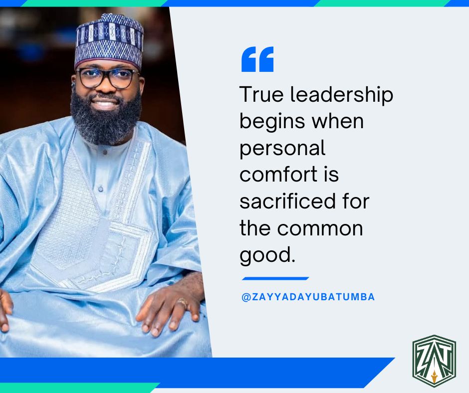 TheRealZAT's tweet image. True leadership is not measured by comfort or privilege, but by the willingness to sacrifice for the good of others.
That is how trust is built and progress begins.
#Leadership #ServiceOverSelf #PeopleFirst #BuildingTomorrowTogether #Integrity #ZAT