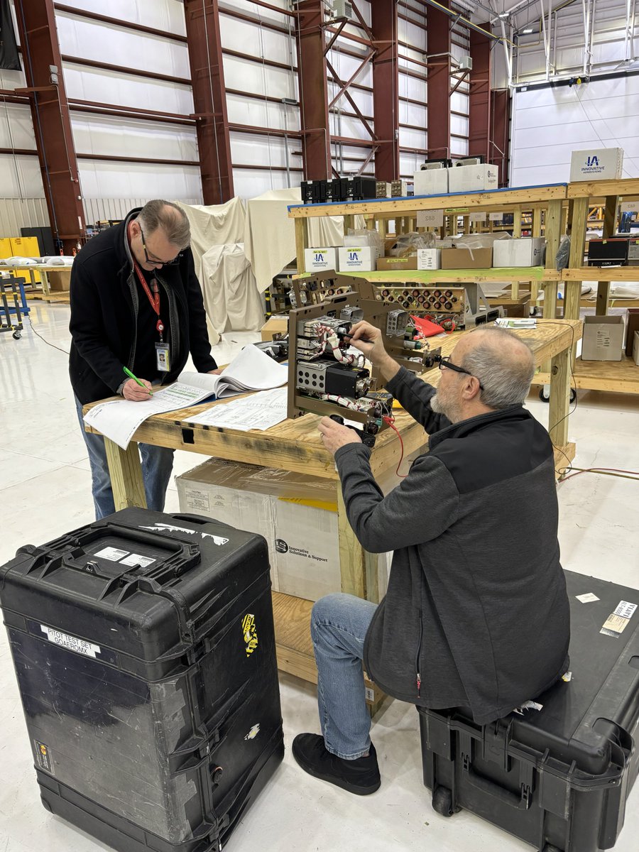 ISS_Aviation's tweet photo. Power on. On schedule.

The latest 757 FPDS, EICAS, and IGNS installation is progressing as planned—delivering modern reliability for a trusted platform. https://t.co/BwY3JUhCdP