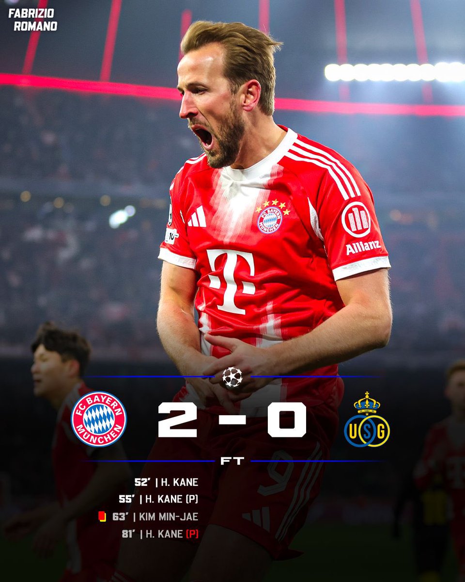 Bayern beat USG with Kane brace! 🚀 Who’s been your Man of the Match?
