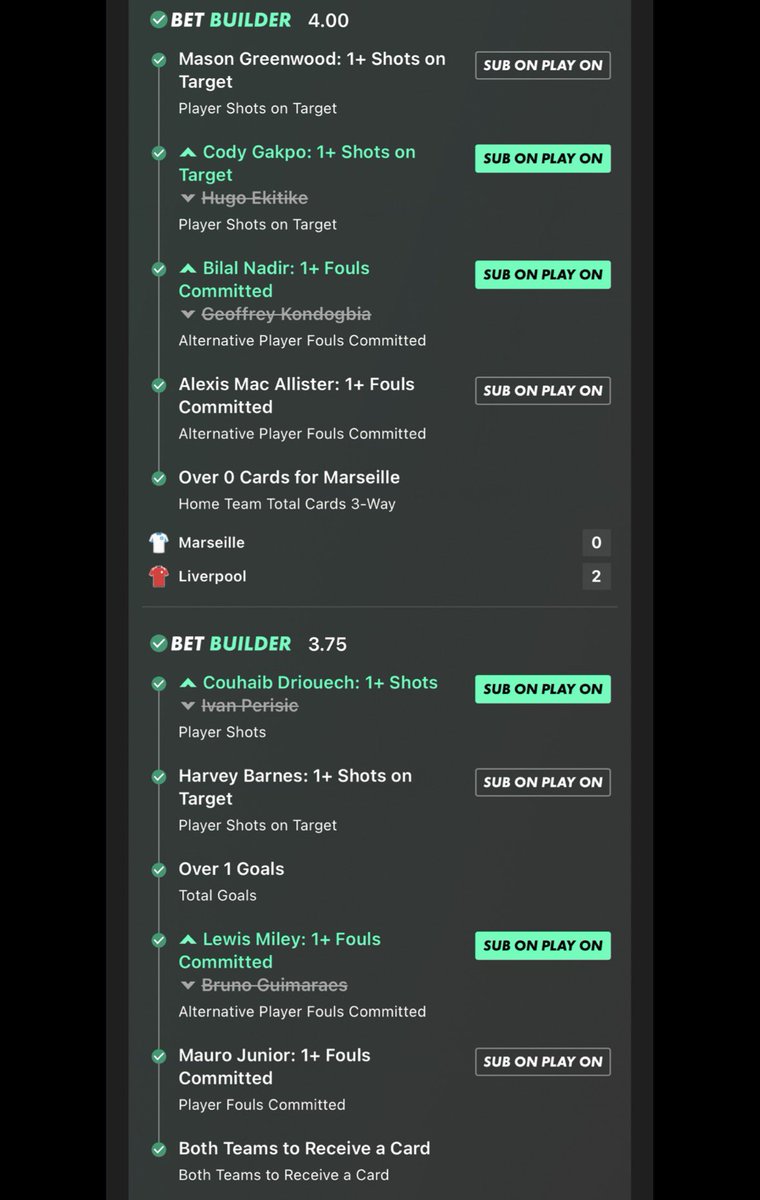 KingsTopTips's tweet photo. BOOOOOOOOOOOM!🤴🏽✅

BOTH OUR BETBUILDERS ARE WINNERS!🔥🔥🔥🔥🔥🔥

4.00, 3.75 &amp; 15.00 WINNERS!💰

Anyone on these with us?👀 https://t.co/PC6ojeW5HQ