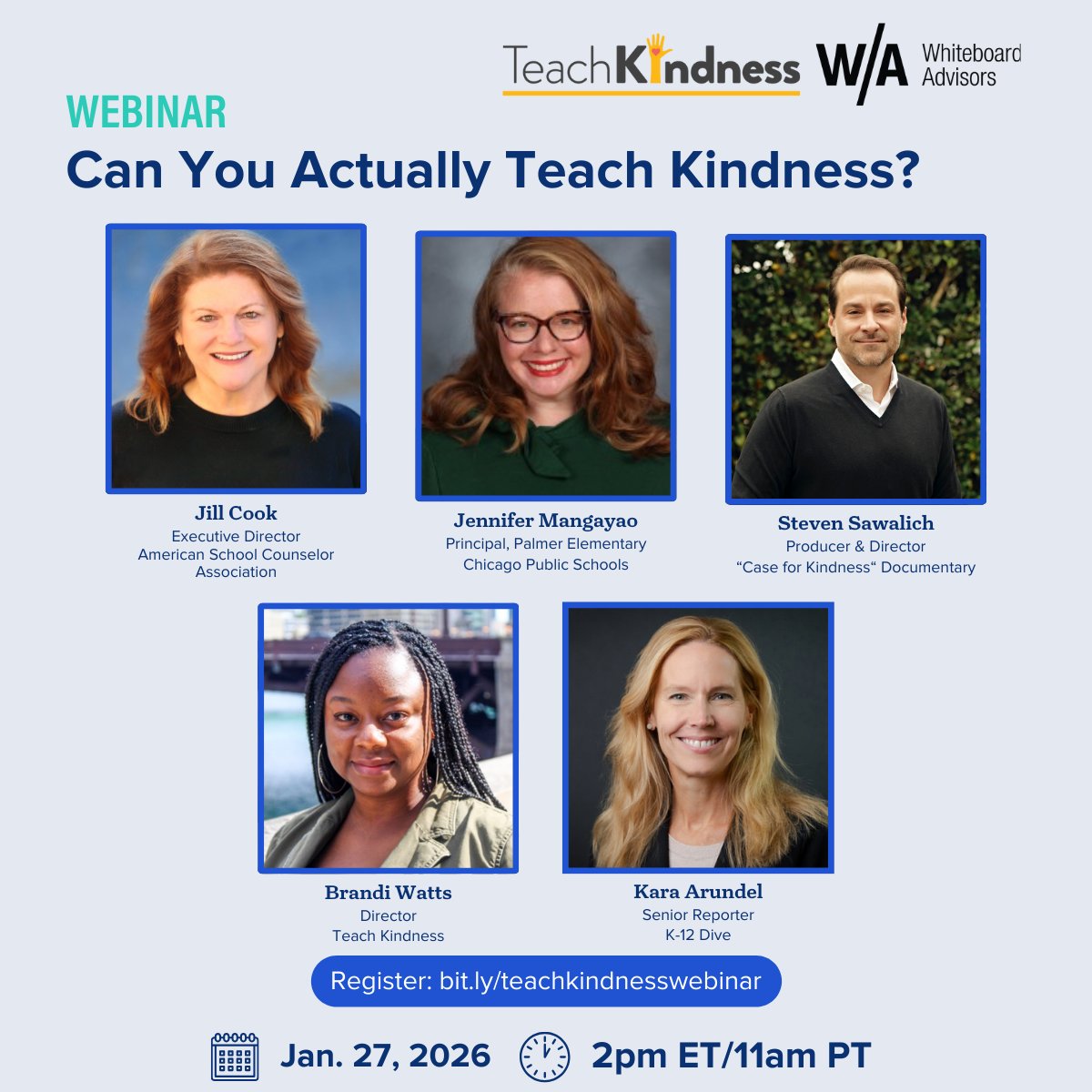 Kindness is more than a nice idea — it’s a strategy for stronger schools. Join <a href="/weteachkindness/">Teach Kindness</a>, <a href="/ASCAtweets/">ASCA</a>, Palmer Elementary, <a href="/stevensawalich/">Steven Sawalich</a>, and <a href="/K12DiveNews/">K-12 Dive</a> for a discussion on how kindness-based practices are improving school culture and connection: bit.ly/teachkindnessw…