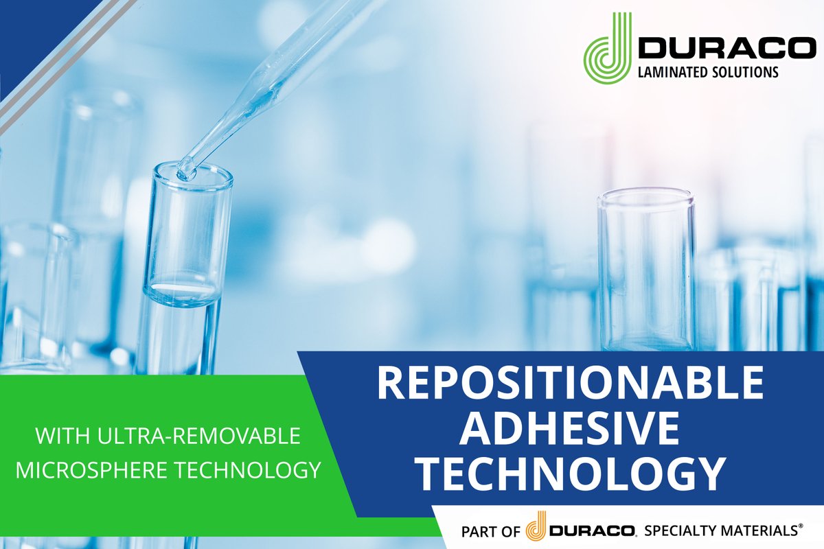 Our repositionable adhesives are designed for flexible mobility—perfect for temporary labels, markings, and signage that need to be applied, adjusted, and removed with confidence.

Contact: hubs.la/Q03-Tmh00

#DuracoLaminatedSolutions