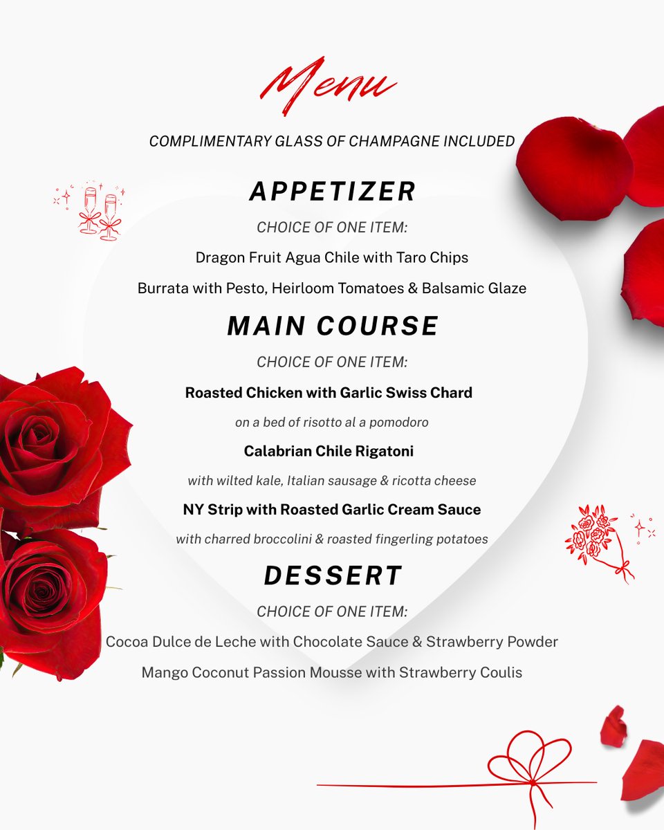 Fairplex's tweet image. Celebrate Valentine's Day with a special dinner menu at McKinley's Grille! Reservations are now available. ❤️ #ValentinesDay