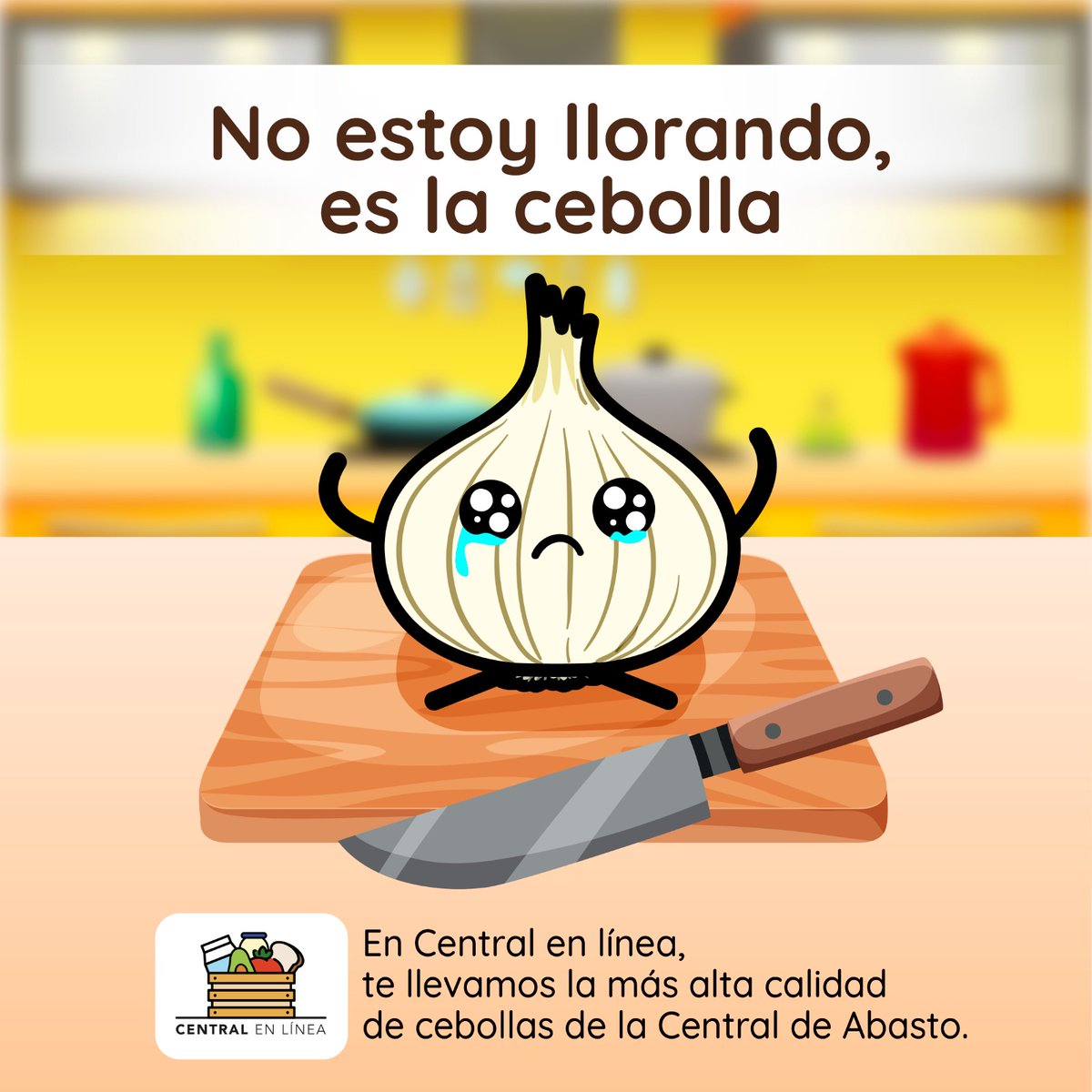 central_enlinea's tweet photo. 😭 Cuando la cebolla es buena, se nota hasta en las lágrimas. 😭

Te llevamos cebollas frescas, de alta calidad y directo de la Central de Abasto hasta tu cocina.
Porque si vas a llorar… que sea porque son de calidad. 😉

🛒 Compra hoy y recibe mañana 🛒
https://t.co/9lkT4ghaYt https://t.co/4cgFu6T0xH