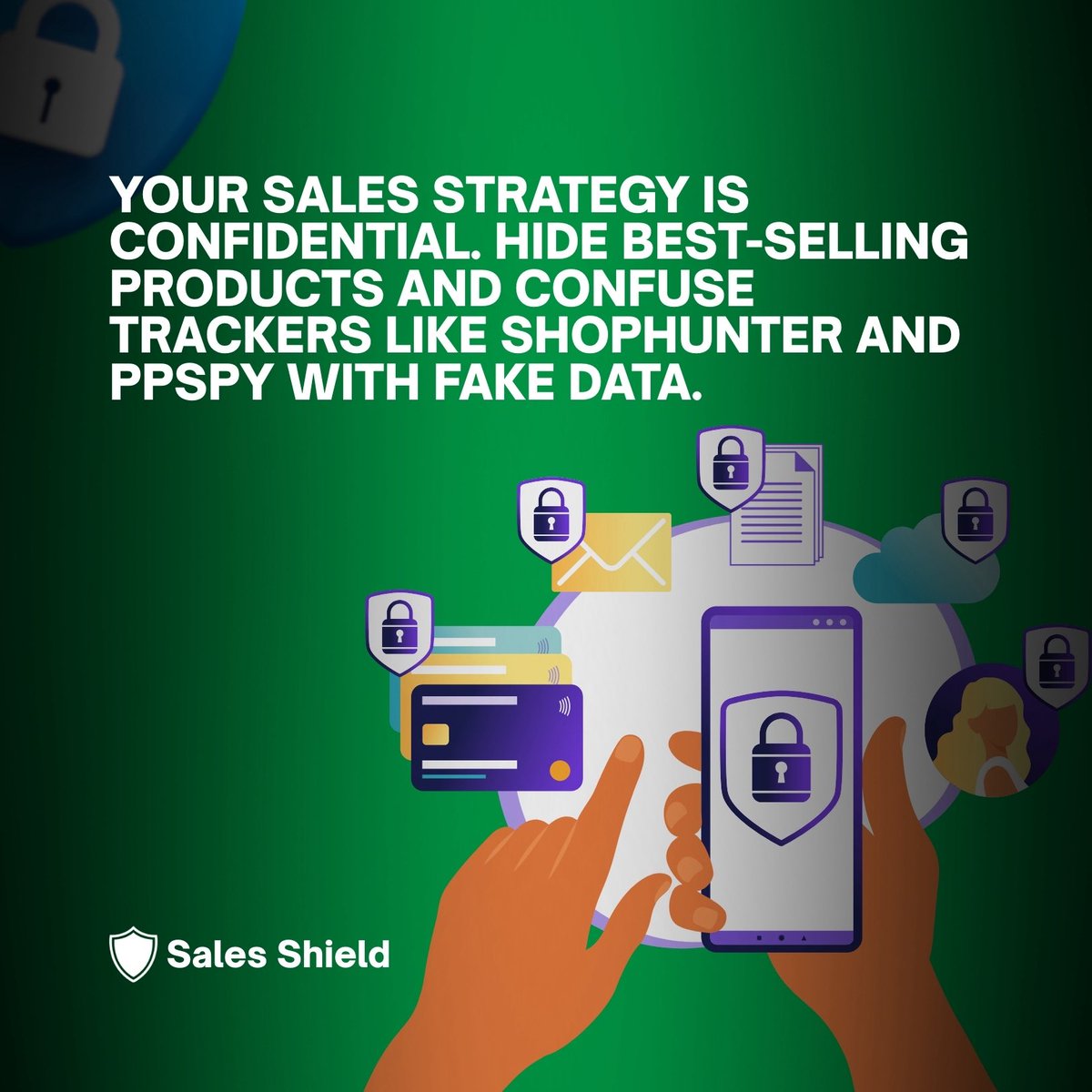 SalesShield's tweet photo. Your sales strategy is not public data.
Sales Shield protects your best-selling products and keeps trackers like ShopHunter and PPSpy away from real insights. 🔒
#EcommerceSecurity #OnlineStore #Shopify #WebsiteProtection #DigitalSecurity #EcommerceTips #StoreProtection https://t.co/nJ5Y4E6VXl