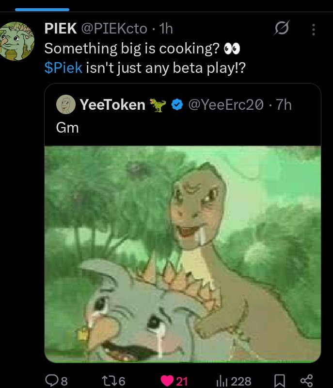 Sarah gains tweet media