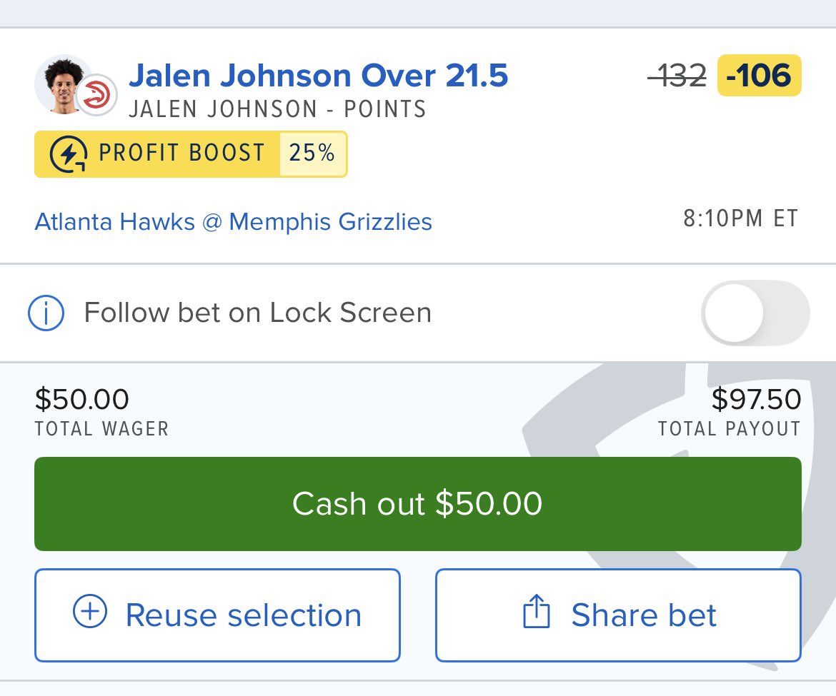 LockItLive's tweet image. 🚨LOCK THESE IN IMMEDIATELY🚨

There's some crazy value in tonight's 7-game #NBA slate‼️👀

Went 4/4 on my FREE "Plays of the Day" yesterday, and 21/26 (81%) over the last 5 days💸 Let's stay hot🔥

#Fanduel #Draftkings #ESPNBet #nbabets #nbaparlays #parlays #gambling #sportsbets…