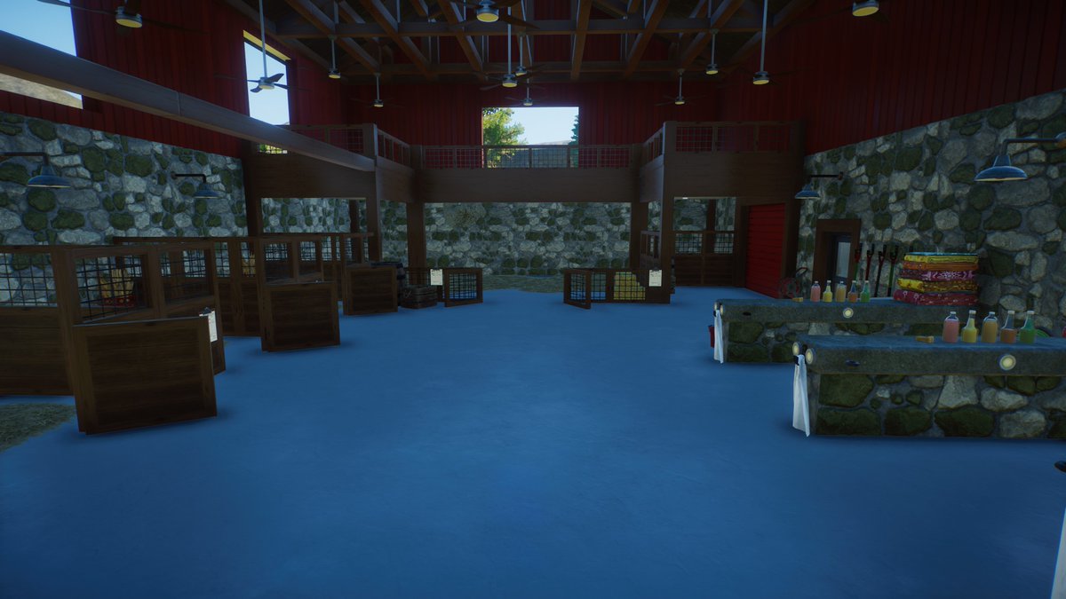 Clockwork4Sims's tweet image. Thanks to all who stopped by today's stream! The barn is finally starting to look like a barn!! we raided @blinkie See yall next week! #PlanetZoo