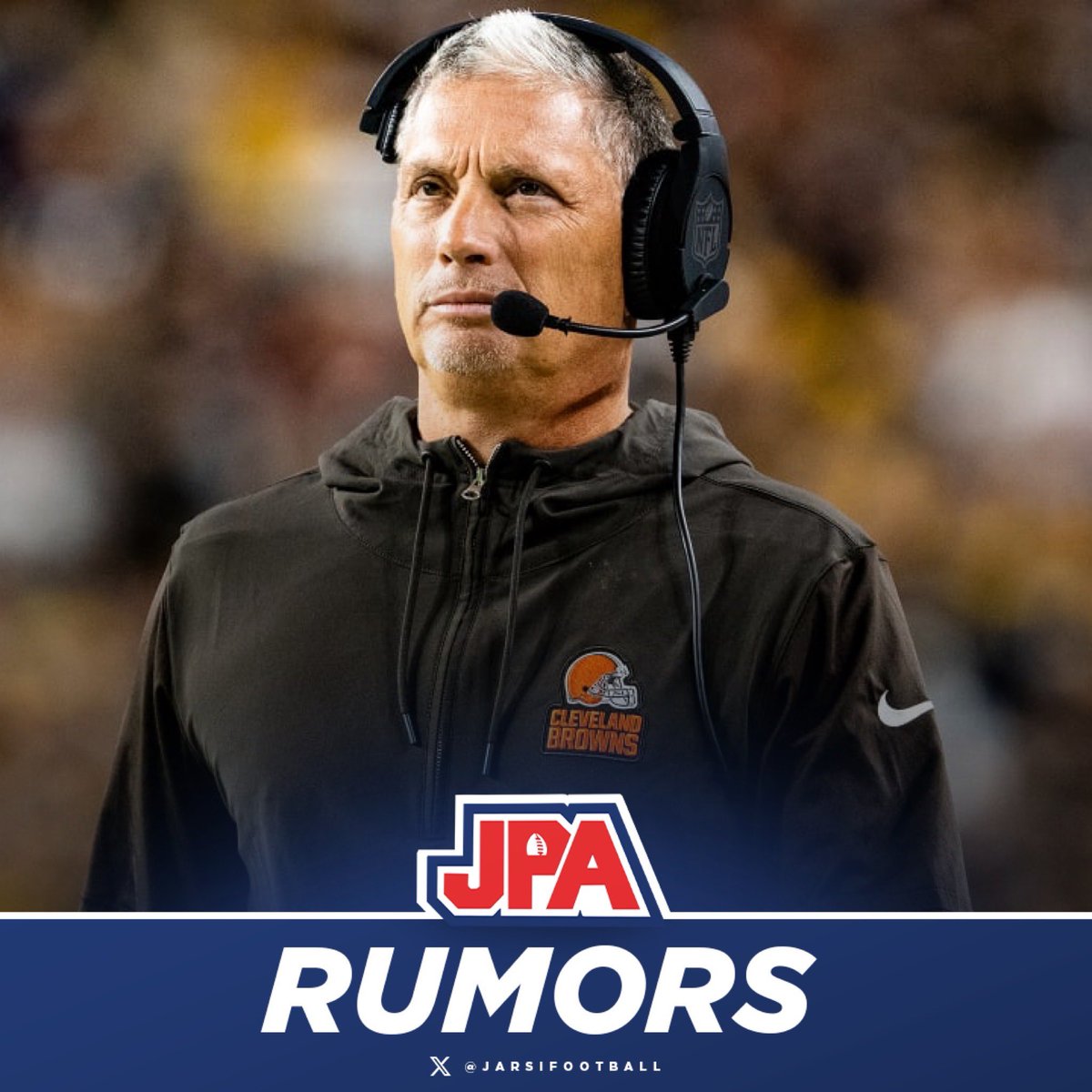 jasrifootball's tweet image. 𝗥𝗨𝗠𝗢𝗥𝗦: There’s a sense in league circles that the Browns will end up promoting DC Jim Schwartz to Head Coach, per @ProFootballTalk 

“As one source put it, the Browns ultimately have to weigh promoting him against potentially losing him.”

nbcsports.com/nfl/profootbal…