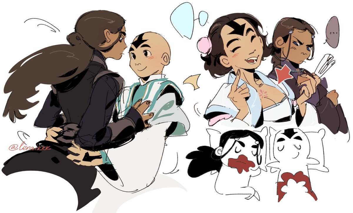 atla x tgcf ( #kataang as beefleaf ) once again