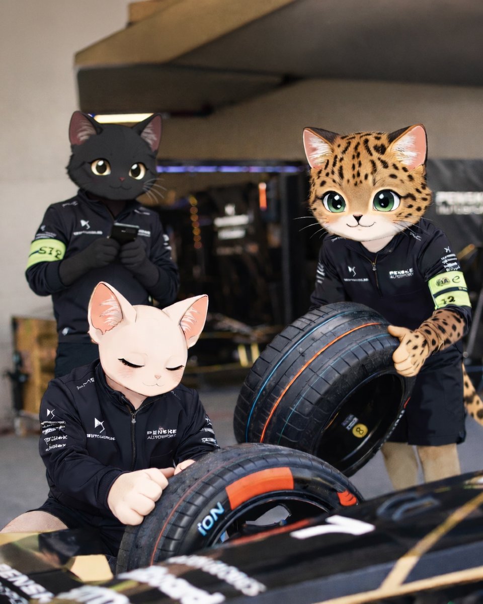 ds_penske_fe's tweet image. Can you tell admin likes cats 😻😂

#DSPENSKE
#dsperformance
#abbformulae #motorsport #formulae