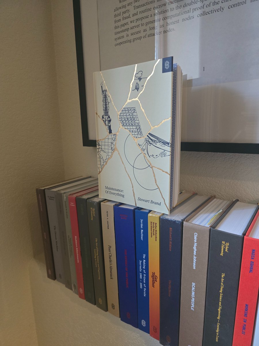 AlanJamesCurtis's tweet photo. What I'm Reading This Week #006 

Delivered just now....one of my personal heroes @stewartbrand from my favorite publisher @stripepress. Recommending it before I've even had a chance to dig in!