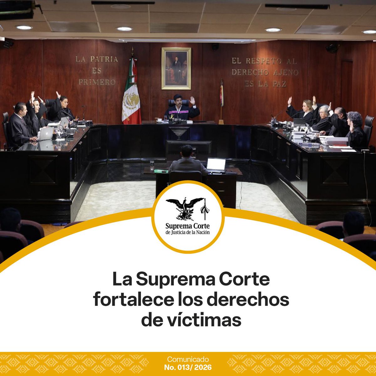Hoy la #SCJN determinó que la vía administrativa es la vía correcta para reclamar actuaciones irregulares del Ministerio Público y declaró inconstitucional la “caducidad de la acción penal” en Baja California por cerrar casos sin verdad ni reparación para las víctimas.