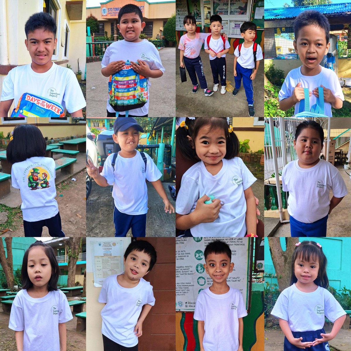 TheLeprechaunPR's tweet photo. Little smiles, big hope 💚

These kids proudly wearing their shirts remind us why the mission matters.

At Leprechaun Foundation, we believe every child deserves care, confidence, and a brighter future. 🍀

#LeprechaunFoundation #HopeStartsYoung #ForTheChildren #CommunityCare https://t.co/eWovY95VXT